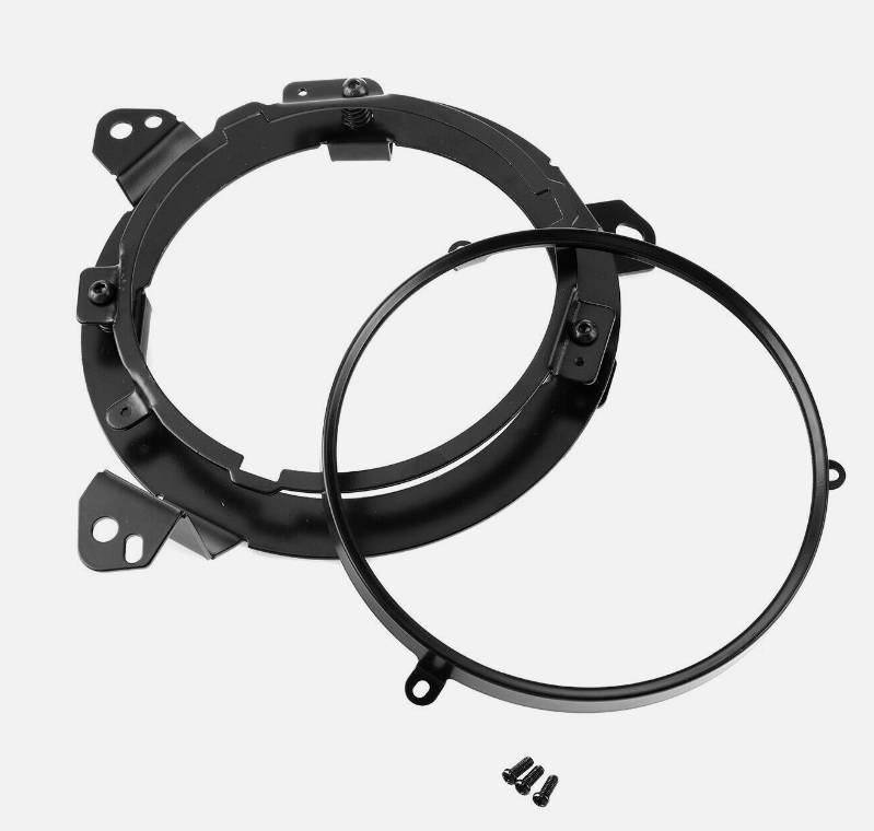 Adjustable Headlight Mounting Brackets For 2018-2022 Jeep Wrangler JL
